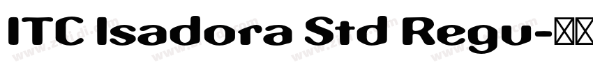 ITC lsadora Std Regu字体转换